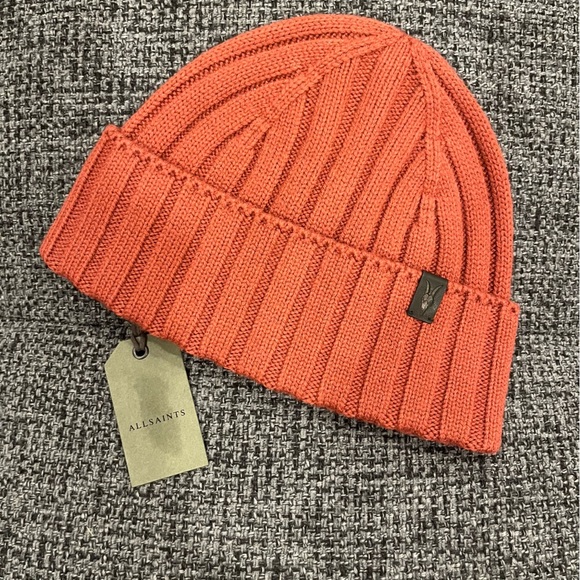 All Saints Accessories - NWT All Saints Skull Cap Beanie Hat